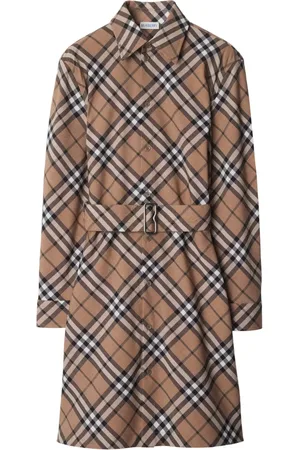 Burberry Checked shirt dress