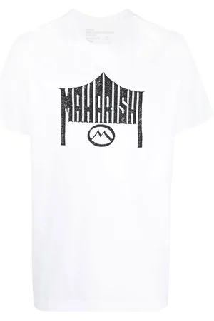 Maharishi Logo-print organic cotton T-shirt