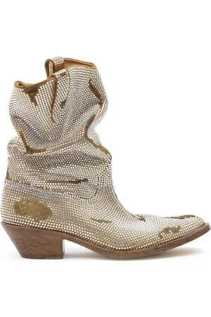 Maison Margiela Tabi 55mm slouchy Western boots