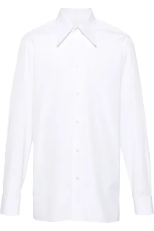 Maison Margiela Four-stitch cotton shirt