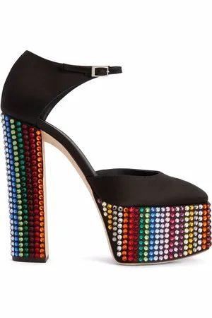 Giuseppe Zanotti Bebe Strass studded platform pumps