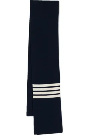 Thom Browne 4-Bar stripe cashmere scarf
