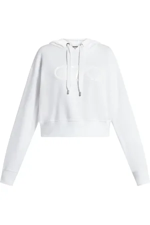 Michael Kors Empire logo organic-cotton hoodie