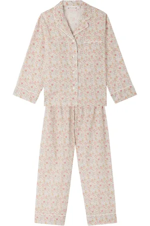 BONPOINT Dormeur floral-print pyjama and pouch set