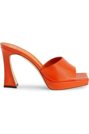 Giuseppe Zanotti Solhene 100mm leather platform sandals