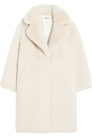 Apparis Steffi wide-lapels faux-fur coat