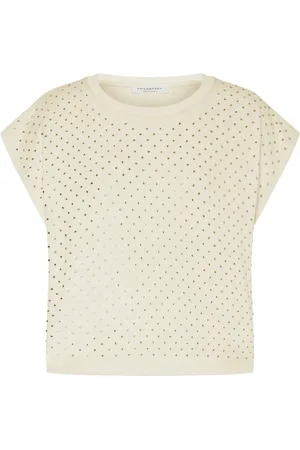 Serafini Rhinestone-embellished cotton T-shirt