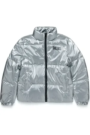Diesel Logo-print padded jacket