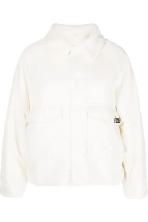 Izzue Logo-patch press-stud shirt jacket