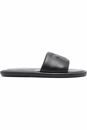 Nanushka Logo-embossed leather sandals