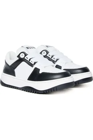 Msgm Two-tone colour-block sneakers