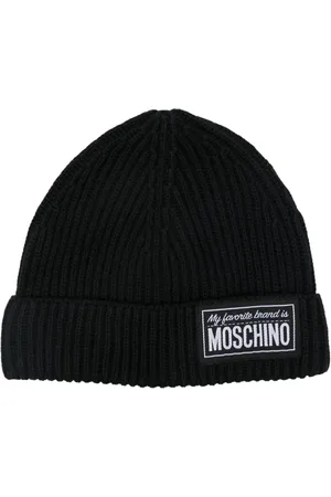 Moschino Logo-patch beanie