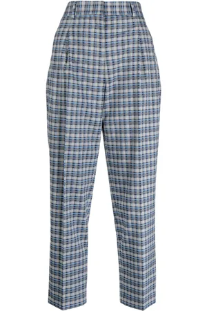 Paul Smith Check-pattern cropped trousers