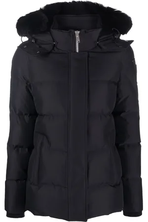 Moose Knuckles Feather-down shearling-lined jacket