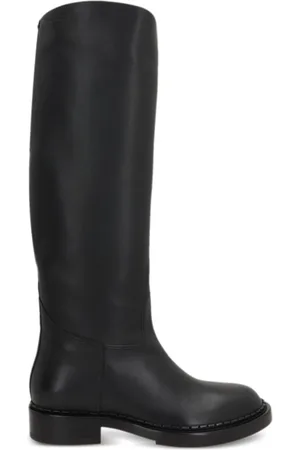 santoni X 10 Corso Como leather boots