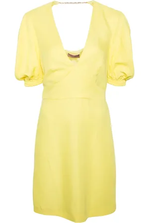 Twin-Set Plunging V-neck minidress