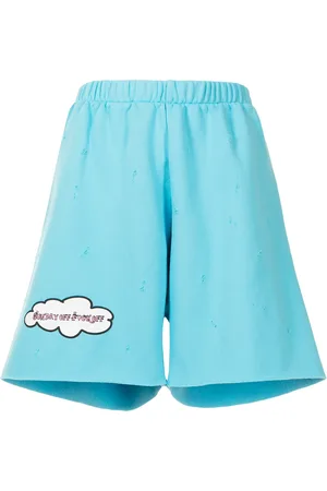 Natasha Zinko Sunday distressed jersey shorts