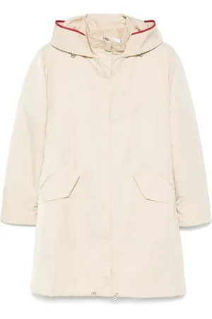 Patrizia Pepe Hooded parka coat