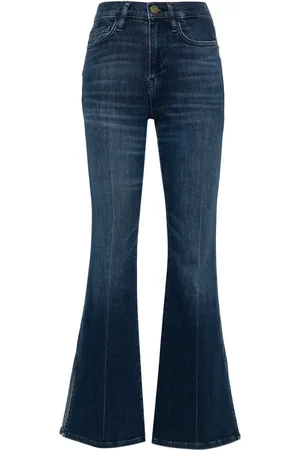 Frame Le Easy high-rise flared jeans