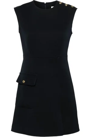 Sandro Dart-detail mini dress