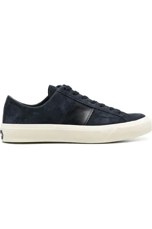 Tom Ford Logo-patch lace-up sneakers