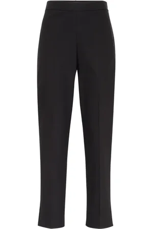 Brunello Cucinelli High-waisted cropped trousers