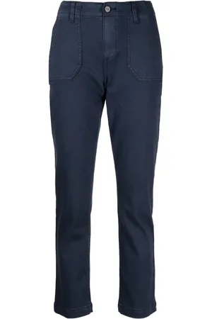 Paige Mayslie mid-rise cropped jeans