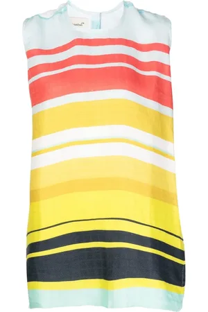Bambah Striped sleeveless tunic