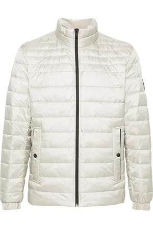 HUGO BOSS Logo-patch padded jacket