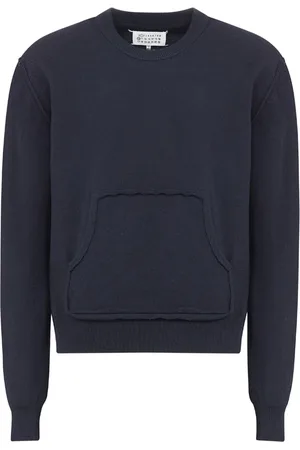 Maison Margiela Pouch-pocket four-stitch sweatshirt