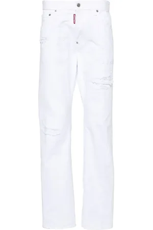 Dsquared2 642 cotton straight jeans