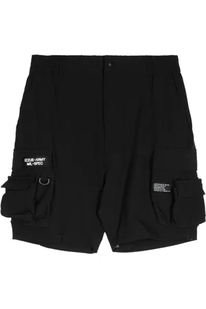 Izzue Logo-appliqu?? ripstop cargo shorts