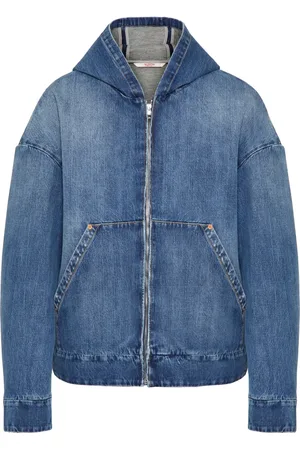 VALENTINO GARAVANI Hooded denim jacket
