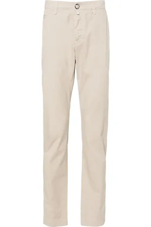 Jacob Cohen Mid-rise cotton chino trousers