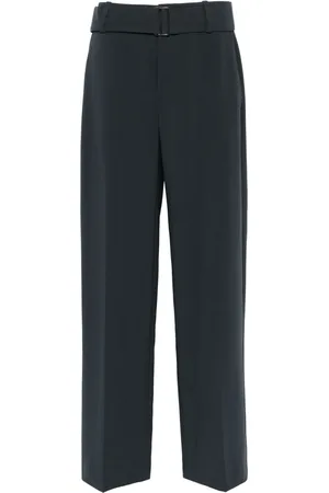 Vince Belted wide-leg trousers