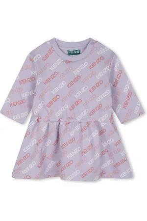 Kenzo Logo-print cotton dress