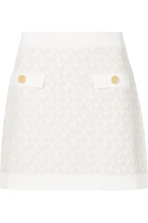 Michael Kors Logo-jacquard mini skirt