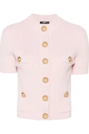 Balmain Four-pocket cropped cardigan