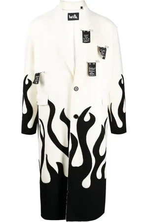 HACULLA Up In Flames single-breasted wool coat