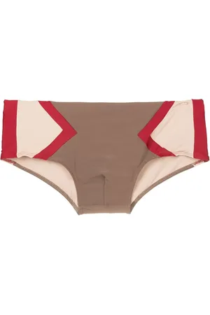 AMIR SLAMA Colour-block swimming trunks