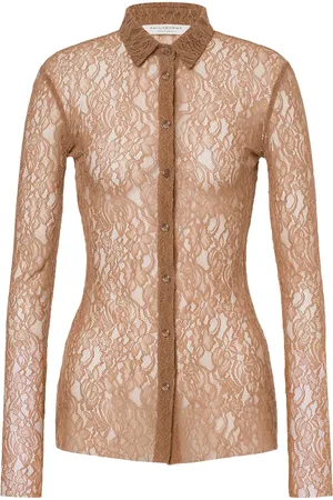 Serafini Floral-lace shirt