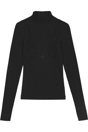 Ganni Roll-neck top