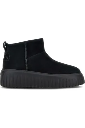 Hogan Basso logo-print boots