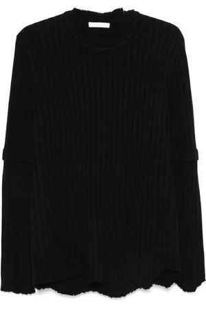 Helmut Lang Ribbed-knit sweater