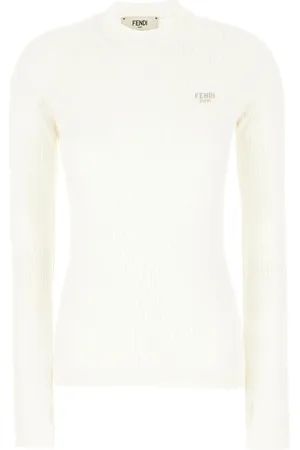 Fendi Embroidered-logo sweater
