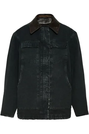 Prada Triangle-logo canvas jacket