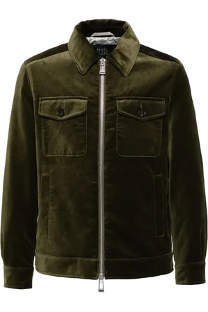MAN ON THE BOON. Velour multi-pockets jacket