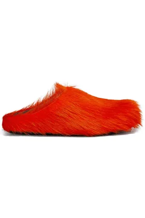 Marni Fussett Sabot calf-hair mules