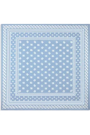 Dolce & Gabbana Logo-print silk scarf