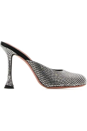 Amina Muaddi 95mm Iris mules
